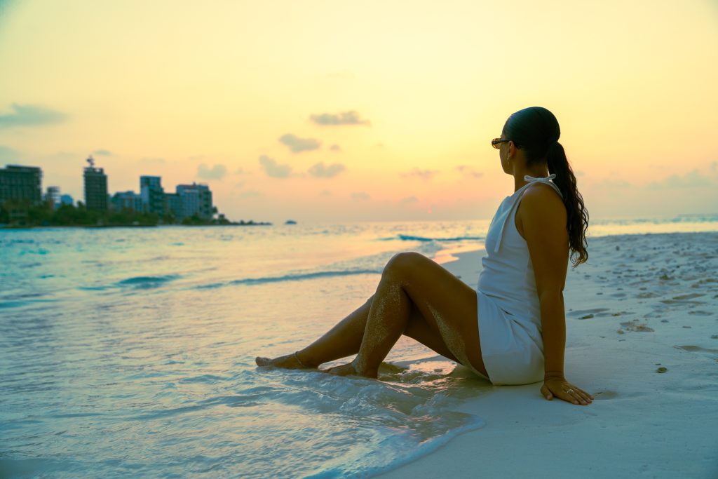 Maafushi in Golden Hour